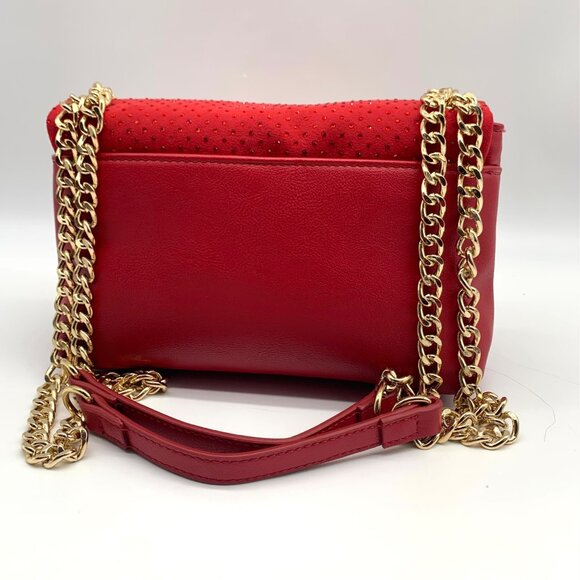 I.N.C. International Concepts Red Pepper Ajae Quilted Crossbody - Picture 3 of 12